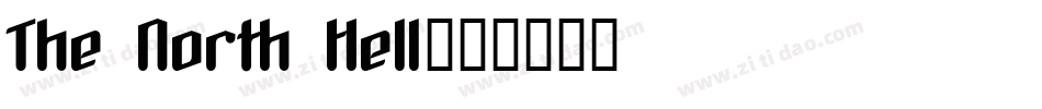The North Hell字体转换